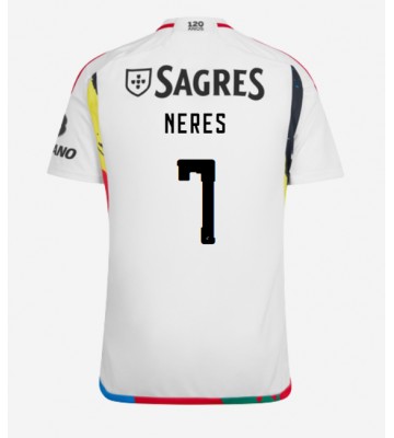 Benfica David Neres #7 Kolmaspaita 2023-24 Lyhyet Hihat